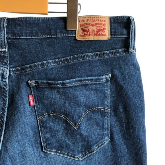 Levi’s 311 Shaping Skinny Jeans 18W Footloose Dark Wash Plus Size - Picture 11 of 15